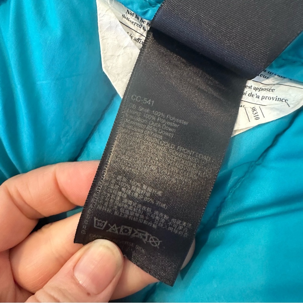 Marmot women’s small blue 700 fill down Puffer Jacket - Picture 11 of 14